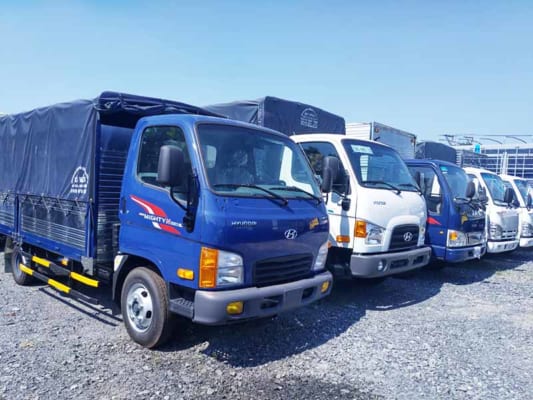 Xe tải Hyundai 2.4 Tấn Thùng Mui Bạt Newmighty N250SL