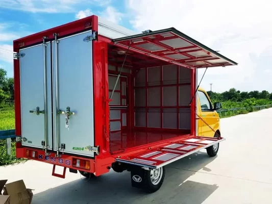 Xe Tải Kenbo Thùng Kín Cánh Dơi 800Kg – Bán hàng lưu động