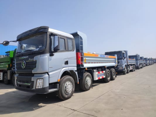 Xe ben Shacman 4 chân 2022