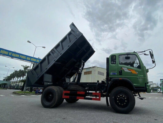 XE BEN HOWO 8,61 Tấn 2 Cầu Dầu – Bản nâng cấp Đời 2025