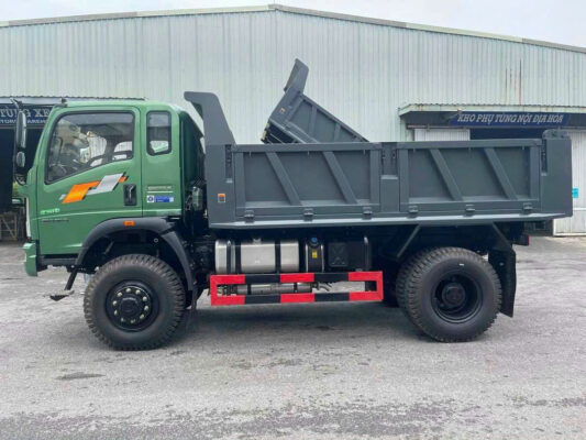 XE BEN HOWO 8,61 Tấn 2 Cầu Dầu – Bản nâng cấp Đời 2025