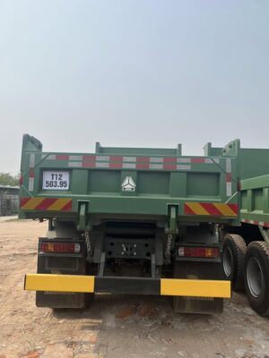 XE BEN HOWO 3 CHÂN FULL NHẬP KHẨU 2025 – ÔNG HOÀNG TRONG LÀNG SAN LẤP