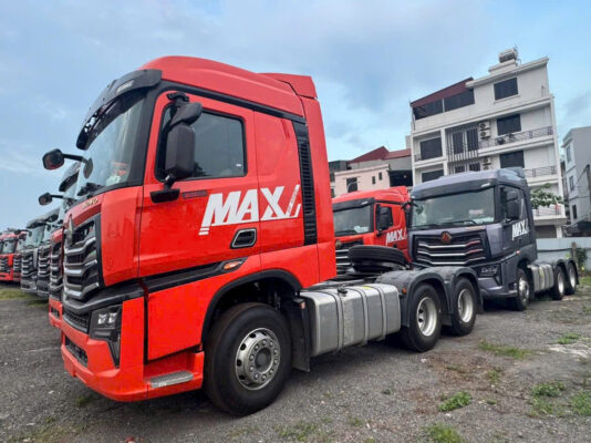 Howo Max 460HP cầu láp 2025